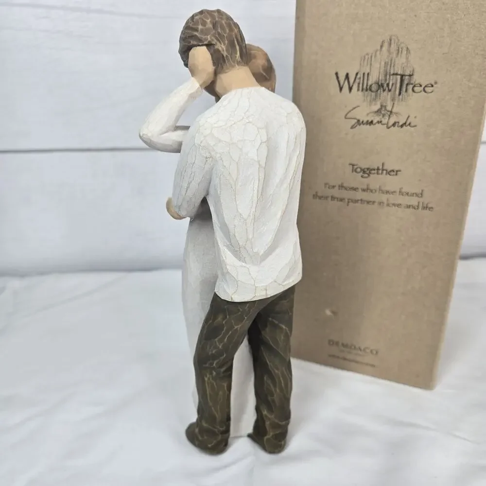 New Willow Tree 'Together' Figurine by Susan Lordi Demdaco 26032 Husband Wife